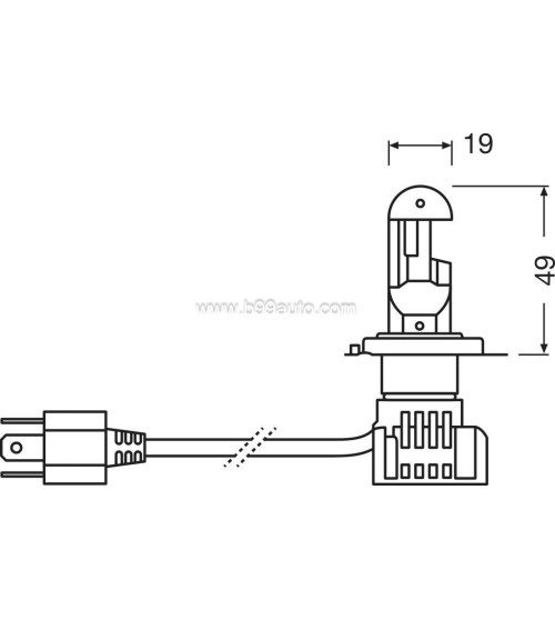 Osram Night Breaker H4 LED - motor Osram Night Breaker H4 LED - motor